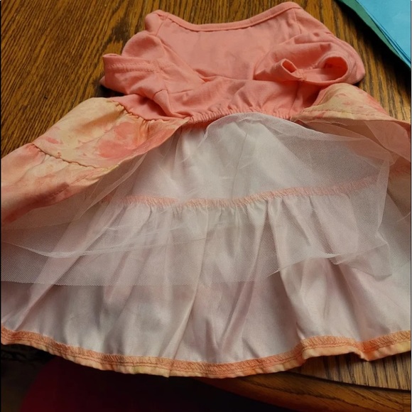 Peach Fog Dress Tie Dye Vaycay Medium - Picture 3 of 5